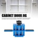 thumbnail image 3 of Posicionador De Instalación De Puerta De Gabinete, aleación De Aluminio, No Se Deforma, No Suelta, Previene El Desgaste, Plantilla De Bisagra De Puerta De Gabinete Con, 3 of 7