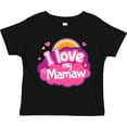 thumbnail image 3 of Inktastic I Love My Mamaw Grandchild Girls Toddler T-Shirt, 3 of 5