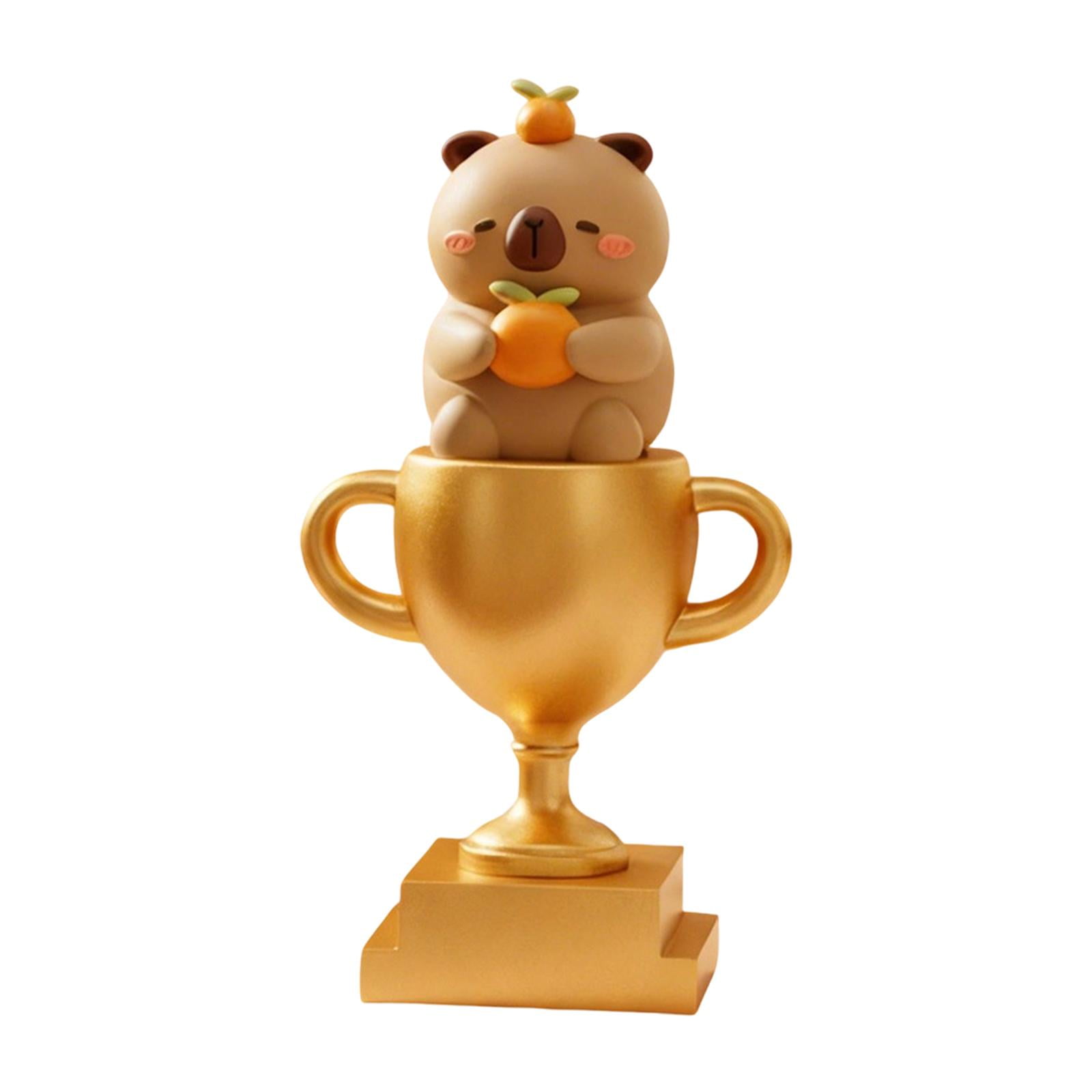 Bear Trophy Award Resin Cup Unique Decoration for Teacher Student School Recognition Events