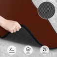 thumbnail image 2 of Daiia Brown Printed Car Floor Mats Set of 4, Durable Non Slip Auto Floor Carpet, Car Interior Carpets Proof Foot Pads Anti-Slip Cushion Automoetive Accessories, 2 of 6