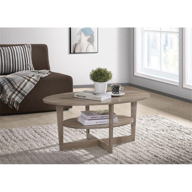 Progressive Furniture Chicopee Table Basse Transitionnelle en Grès, Grès