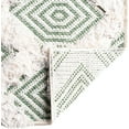 thumbnail image 7 of Rugs.com Sabrina Soto Casa Collection Rug – 12 Ft Runner Green High Rug Perfect For Hallways, Entryways, 7 of 7