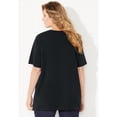 thumbnail image 2 of Catherines Women's Plus Size Suprema Short Sleeve Scoopneck Tee, 2 of 5