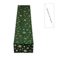 thumbnail image 5 of Christmas Table Runner Golden Snowflake Design Washable for Dining Table Holiday Party Home Decor, 5 of 6