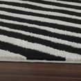 thumbnail image 6 of Rug Branch Domus Modern Zebra Print Indoor Area Rug, Cream Black - 6'x9', 6 of 8