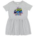 thumbnail image 3 of Inktastic Monster Truck Easter Girls Toddler Dress, 3 of 5