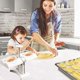 thumbnail image 3 of 1pcs Doub Ravioli Maker, Automatic Ravioli Mold, Ravioli Mold Kit Dough Press and Dumpling Mold, Automatic Ravioli Mold, Fast and Convenient, Food Grade Material Cisea, 3 of 5