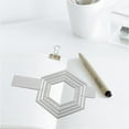 thumbnail image 4 of RENACLIPY Creative Hexagon Frame Metal Die for DIY Scrapbooking and Decorative Paper Projects, 4 of 6