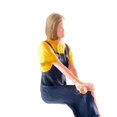 thumbnail image 4 of 1:64 Scale Hand Painted Figures Girl Sitting Model Scene Sand Table Layout Yotijar none, 4 of 10