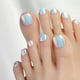 thumbnail image 4 of Uñas postizas, uñas postizas, regalos para mujeres, 24 pegatinas para uñas de los pies, uñas para mujeres y niñas., 4 of 4