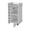 White#7, variant on Kitchen Wine Racks Vegas Bar Cart, Two Tier Cabinet With Glass Door, Six Cubbies For Liquor,Wine Racks For Kitchen Counter