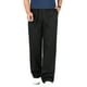 thumbnail image 1 of Pantalones de hombre de algodón puro liso con cintura elástica y corte recto, 1 of 4