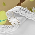 thumbnail image 4 of Coolnut 60" Easter Bunny Eggs Outdoor Round Tablecloth, Waterproof Stain-Resistant Non-Slip Circular Tablecloth with Umbrella Hole and Zipper for Tabletop Backyard Party BBQ Decor, 4 of 7