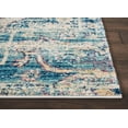 thumbnail image 3 of Nourison Fusion Oushak Center Medallion Cream/Blue Area Rug, 3 of 8