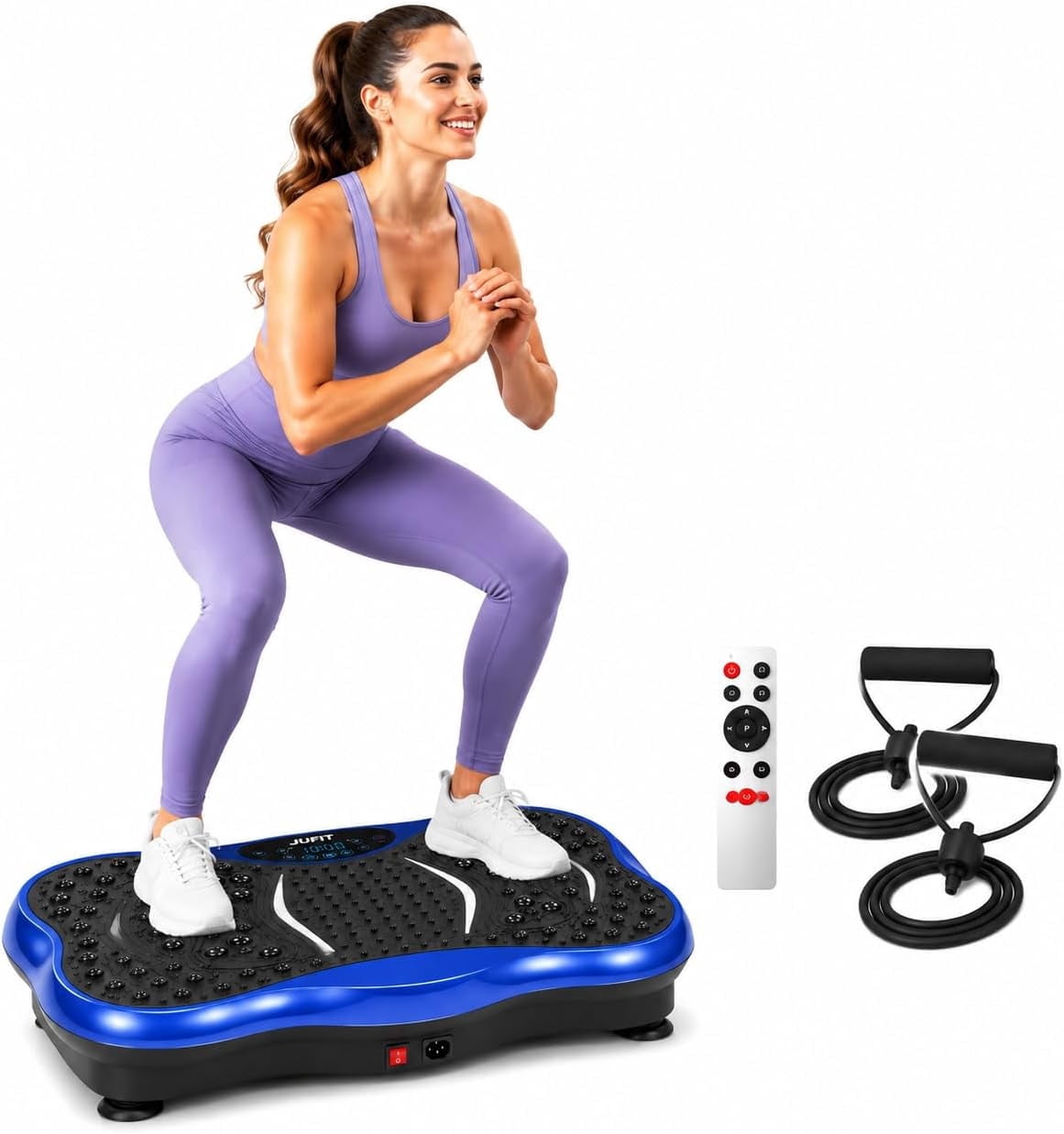 PowerFit Elite Whole Body Vibration Machine Equipment with Leg