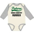 thumbnail image 3 of Inktastic Future Cross Country Runner Boys Long Sleeve Baby Bodysuit, 3 of 5