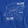thumbnail image 2 of Star Trek Phaser Plans Officially Licensed Adult T-Shirt 3XL, 2 of 7