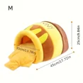 thumbnail image 5 of Cat Bed Honey Pot Cat Bed for Indoor - Comfortable Memory Foam Pet Furniture with Cat House Tent - with Removable Washable Cushioned Pillow, Cute Soft Self Warming Kitten beds for Breeds-Large, 5 of 7