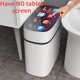 thumbnail image 2 of Papelera inteligente con sensor táctil de 13/16 l para el hogar, papelera inteligente para la cocina, con carga USB, 2 of 5