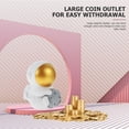 thumbnail image 3 of Miangastore Plastic Coin Storage 1Pcs Astronaut Shape 5.7X5.1X3.9In, 3 of 8