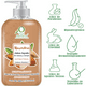 thumbnail image 2 of Jabón Líquido Antibacterial para Manos VivoNatural aroma Almendras 480 ml con extracto de Aloe Vera, 2 of 3