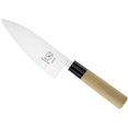 thumbnail image 1 of Mercer Culinary 6-Inch Deba Utility Knife, 15cm, Wood Handle, 1 of 5