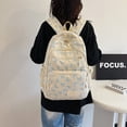 thumbnail image 6 of HUISZJ 3pcs School Backpack, Trendy School Backpack Set, Primary Secondary College Teenage Backpack for Work Travel School (Blue), 6 of 8