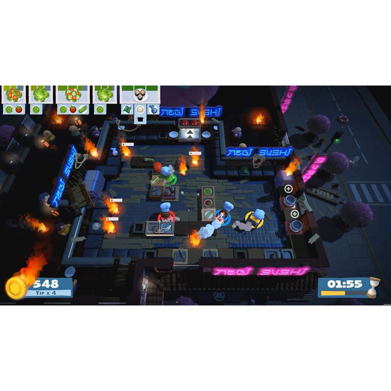 Overcooked! Game Bundle: Overcooked! + Overcooked! 2 - Walmart.com