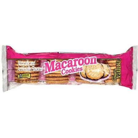 Great Value: Macaroon Cookies, 1 lb