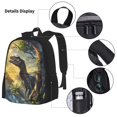 thumbnail image 3 of Fotbe Sunshine Jungle Dinosaur Set Escolar 3 en 1 para Niños - Mochila Duradera con Lonchera Aislante y Estuche para Lápices - Mochila Escolar para Niños y Niñas, 3 of 7