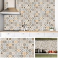 thumbnail image 5 of Sktrjpolfis Adhesive Tile Art Wall Stickers, Waterproof High Temperature Resistant, DIY Decor for Kitchen Bathroom Surfaces, 5 of 5
