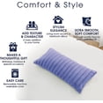 thumbnail image 2 of Cheer Collection Faux Fur Throw Pillow - 18" x 40" Long Decorative Body Pillow for Bed or Couch, 2 of 6