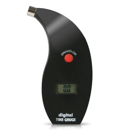 Digital Tire Pressure Gauge 150 PSI for Car Truck Bicycle with Non-Slip Grip Easy Read LCD Display 4 Measurement