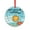 Pattern-3, variant on Start Each Day with A Grateful Heart Glass Ornament Sun Decor Round Glass Hanging Ornament Xmas Tree Decorations