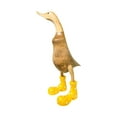 thumbnail image 2 of Duck Yard Decorations Yard Art Garden Puddle Ducks with Spotted Wellies Boots, Garden Decor Statues, Duck Figurine Statue - Waterproof Indoor & Outdoor Lawn Gnome Ornament, 2 of 6