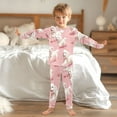 thumbnail image 6 of BZSMCE Unisex Pajama Set Snug-Fit Cotton Sleepwear Joyful Paws Printed, 6 of 7