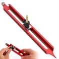 thumbnail image 2 of Herramienta de Trazado de Calibre de Contorno, Regla de Trazado de Perfil Preciso con Portalápices Ajustable, Calibre de Esquina de Borde de Carpintería, 2 of 9