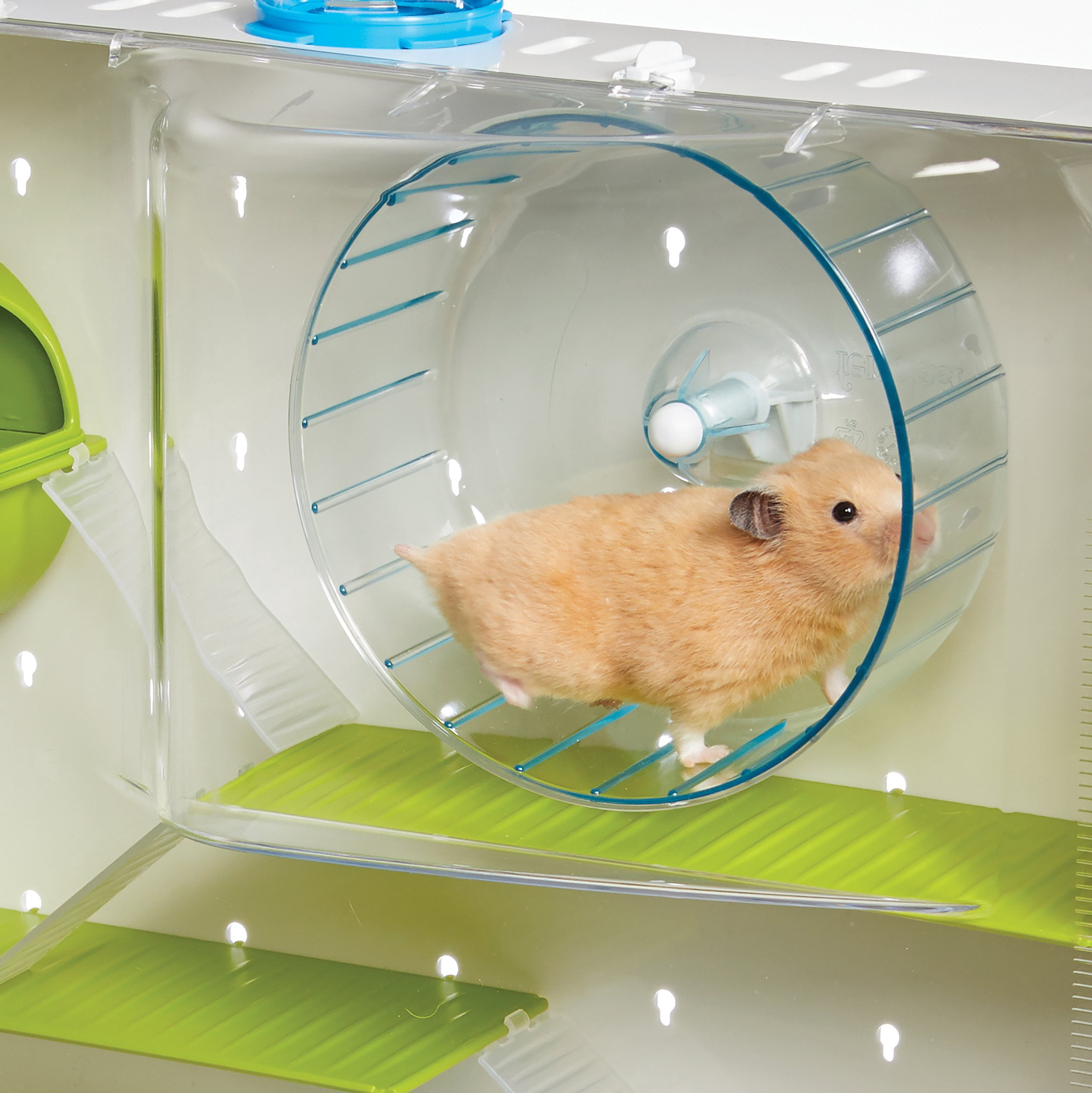 Hamster Cage | Awesome Arcade Home (white) 18.11 X 11.61 21.26 Inch