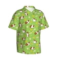 thumbnail image 2 of Fotbe Guinea Pigs Hawaiian Shirt for Men Unisex Summer Beach Casual Short Sleeve Cotton Linen Button Down Shirts-Medium, 2 of 9