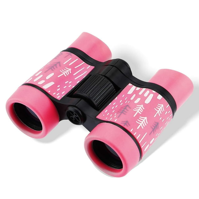 Jumelles Compactes Antichoc pour Enfants pour Observer les Oiseaux, 5x30 Haute Résolution Optique Claire Étanche Jumelles de Randonnée