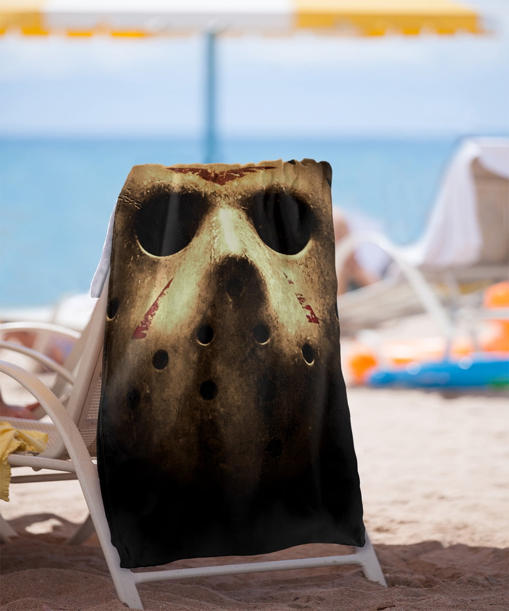 Friday The 13Th Beach Towel, 30"x60", 2009 Poster Beach Towel