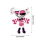 thumbnail image 3 of Angel Dust Plush Mejor Belleza Hazbiin Hotel Stuffed Animals Adam Plushies, 3 of 6