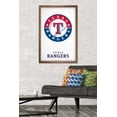 thumbnail image 2 of MLB Texas Rangers - Logo 17 Wall Poster, 22.375" x 34", Framed, 2 of 3