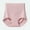 Pink, variant on Xdegoge Womens Shaping Compression Briefs High Waisted Tummy Control Seamless No Show Underwear Soft Breathable Stretchy Body Shaper Panties