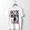 thumbnail image 2 of Collections Etc Unisex AC/DC 1979 Highway To Hell Tour T-Shirt, Short Sleeves White XX-Large, 2 of 8