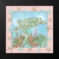 thumbnail image 2 of Reynolds, Jade 20x20 Black Modern Framed Museum Art Print Titled - Coastal Life II, 2 of 5