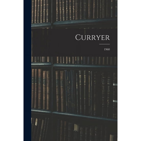 Curryer; 1960, (Paperback)