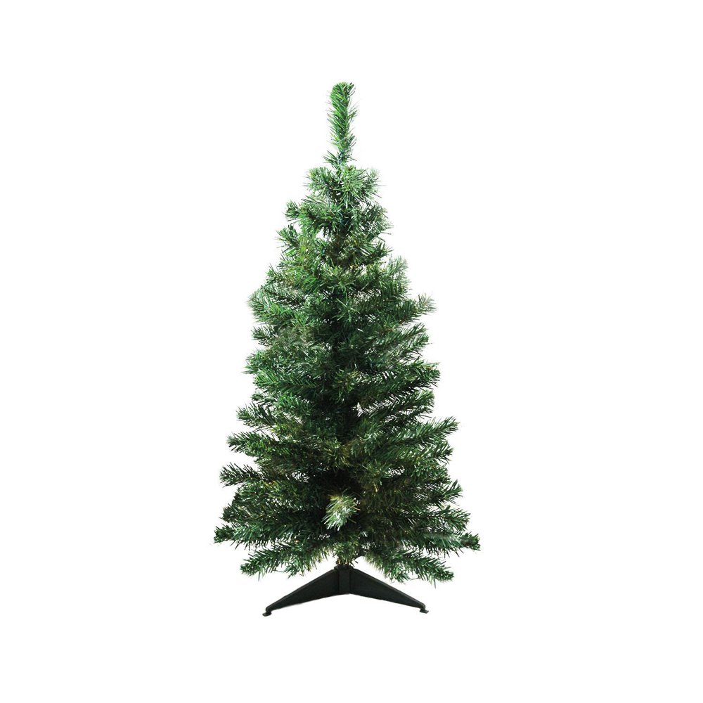 3' x 18" Mixed Classic Pine Medium Artificial Christmas Tree Unlit