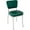 Green, variant on Richardson Seating Diner Chair with 2" Box Seat-Color:Bristol Blue