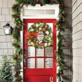 thumbnail image 1 of Decoraciones navideñas, adornos navideños, regalos navideños, corona navideña, decoración navideña, corona para puerta, diseño de escena, guirnaldas de plástico, 1 of 6